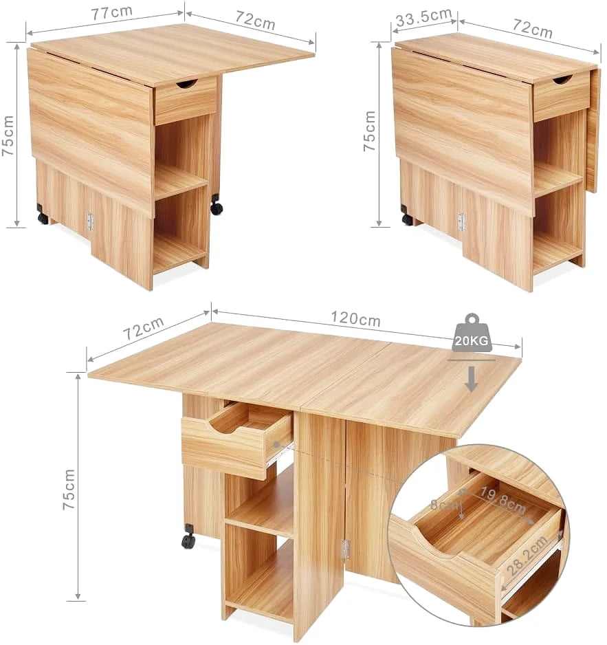 table pliante pratique pour petits espaces