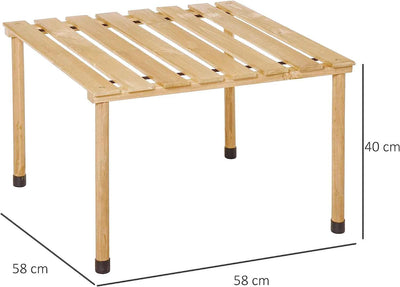 mobilier de jardin table en bois