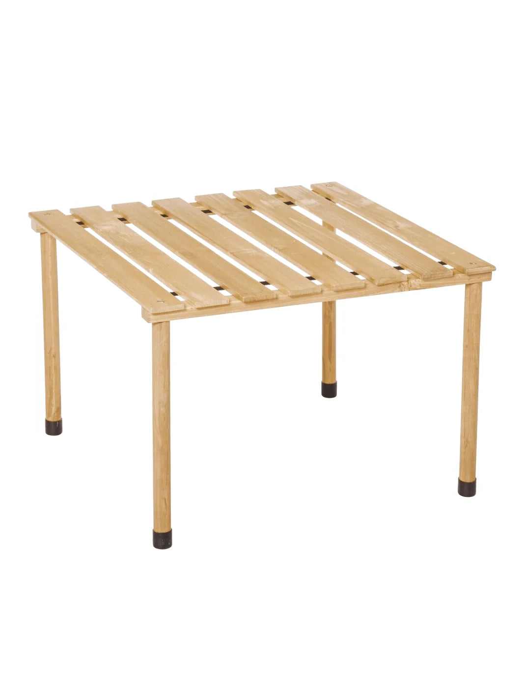 table de jardin en bois compacte