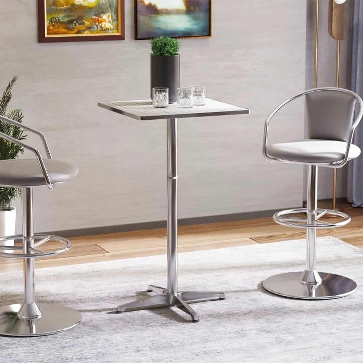 table haute pour repas pliante