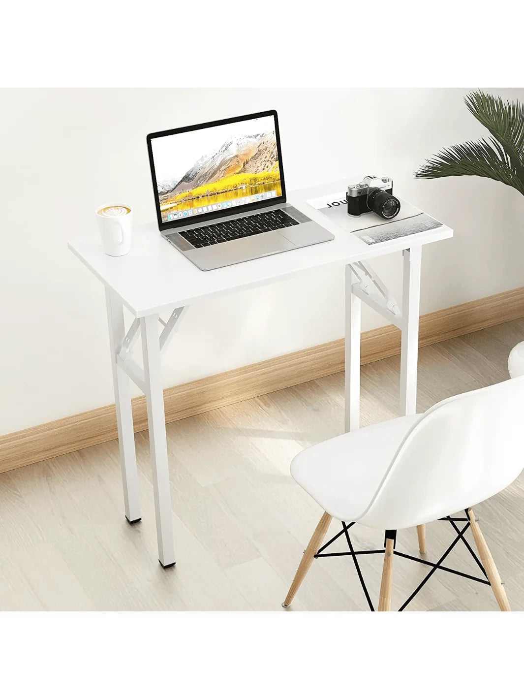 petite table polyvalente blanche