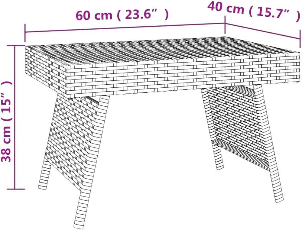 table basse idéale pour pique-nique