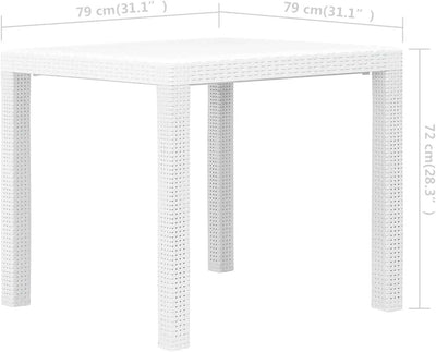 Table Blanche Plastique Pliante