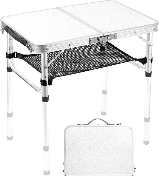 table de camping transportable en valise