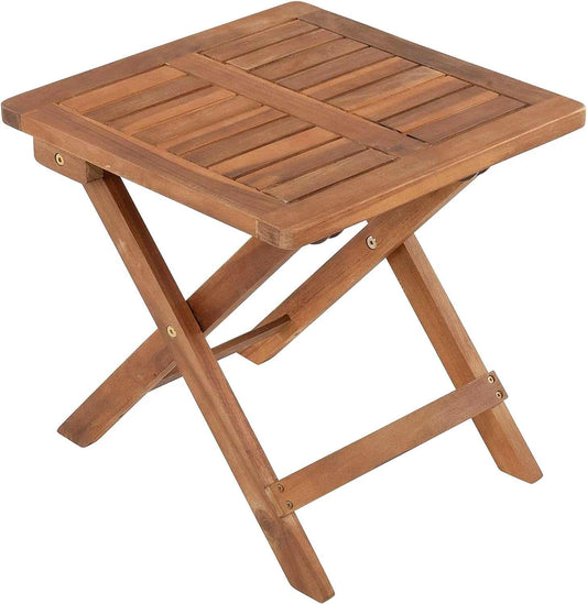 table pliante en bois extérieur