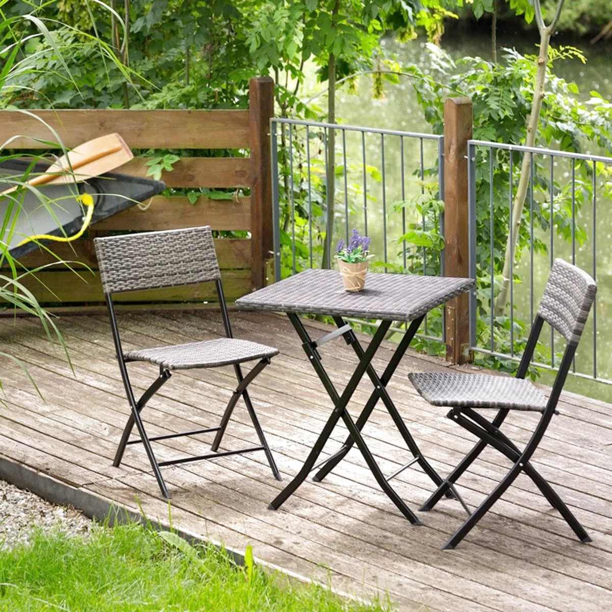 Table de jardin pliante 2 personnes - Fournisseur numéro 1 de la Table Pliante