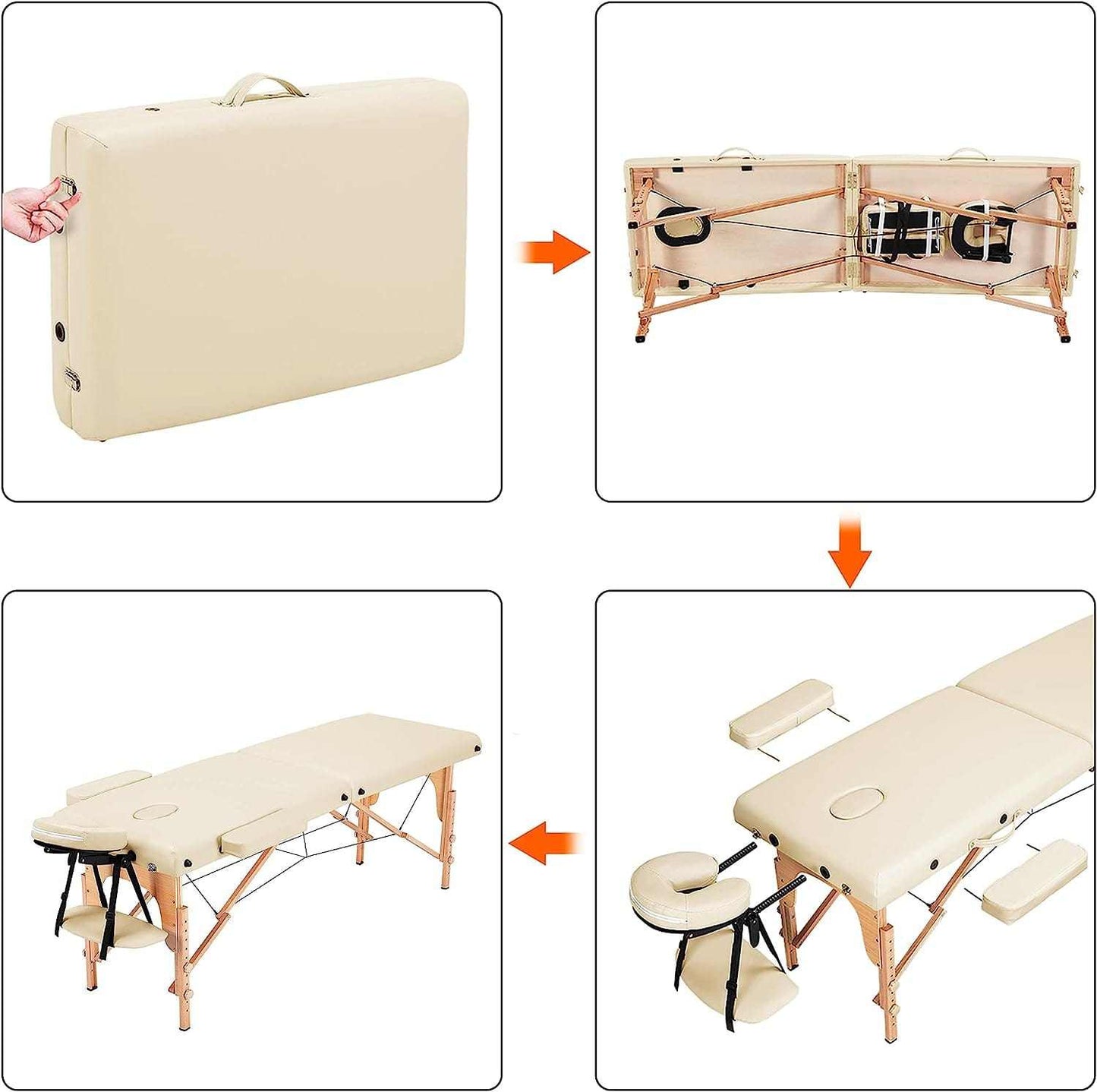 Table de massage chauffante pliante - Fournisseur numéro 1 de la Table Pliante