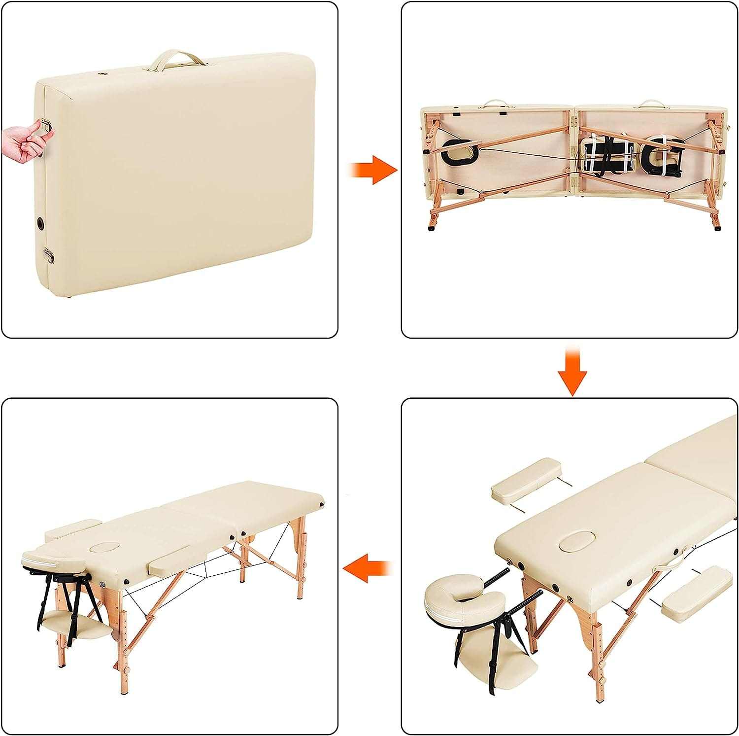 Table de massage chauffante pliante - Fournisseur numéro 1 de la Table Pliante