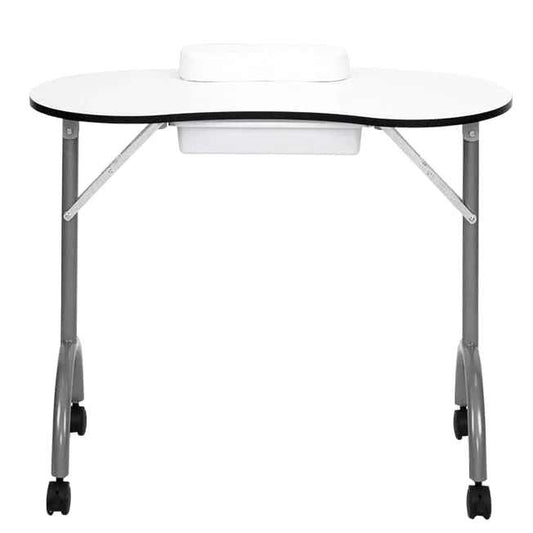 table de beauté pliante pour manucure