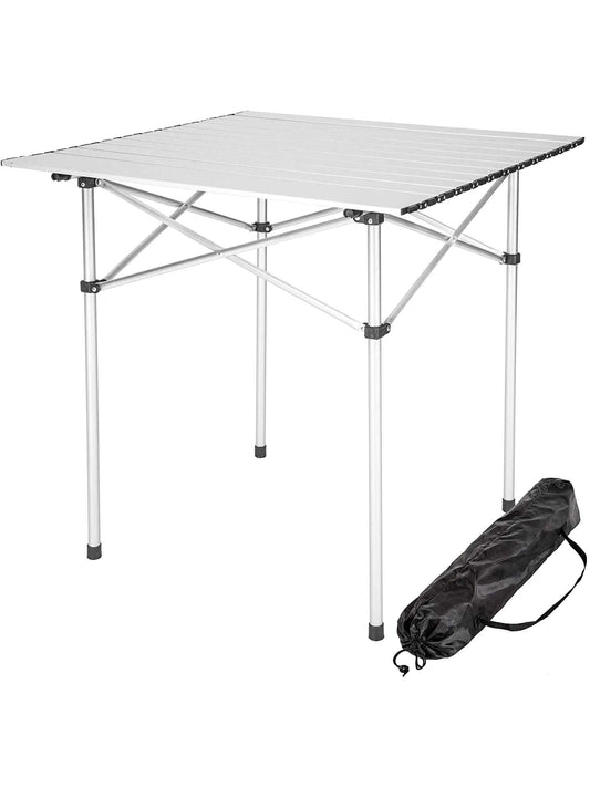 Table de Camping Pliable en Aluminium