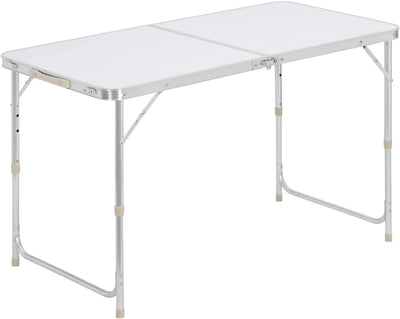 table pliante en aluminium