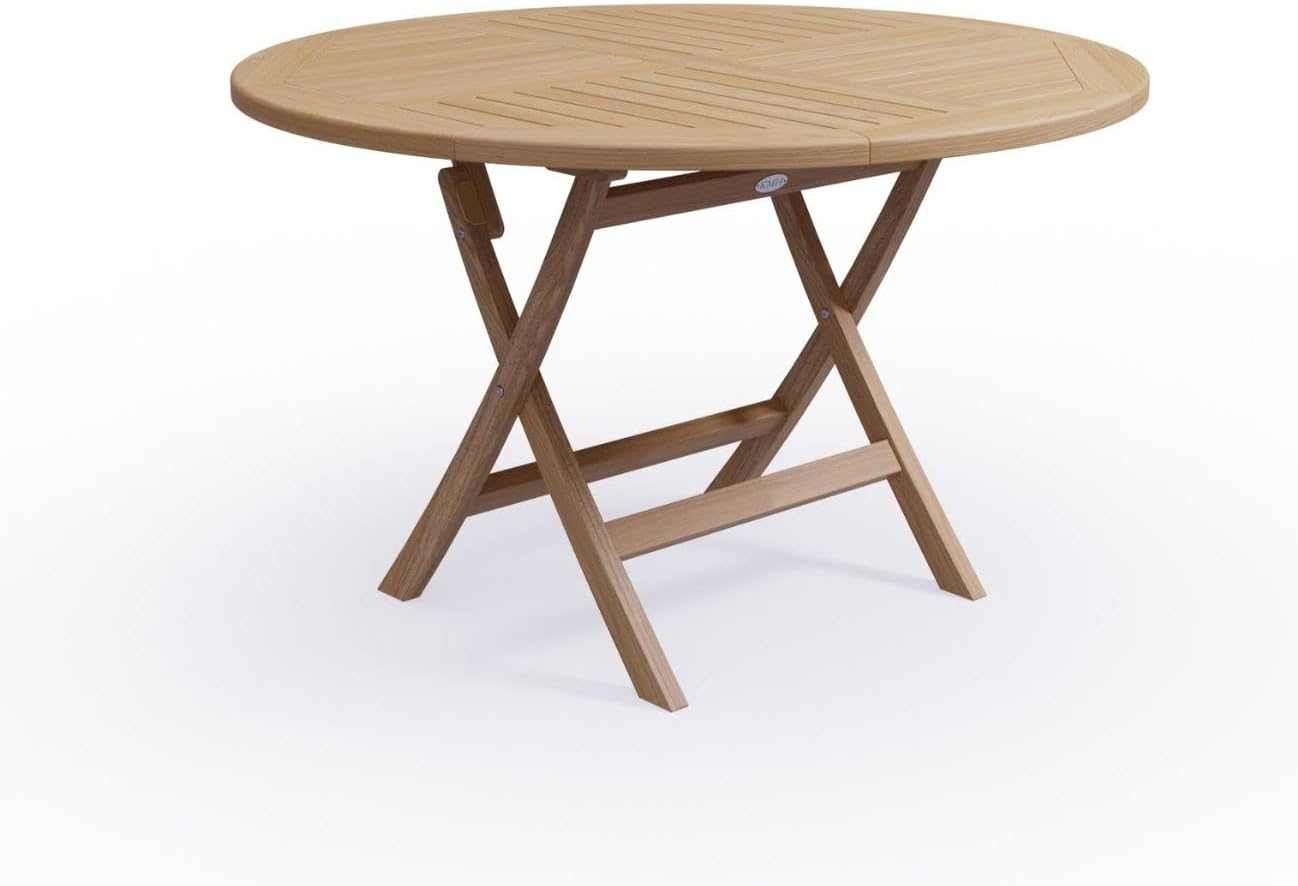 Table pliante bois massif