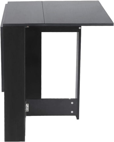 table pliable noire